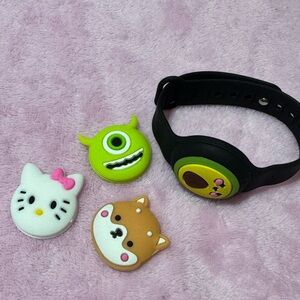 Air tag holder | Kids silicone wristband | Opened never used